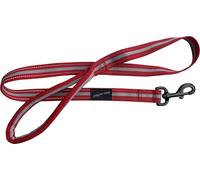 Hem And Boo Small Sports Lead With Metal Clip And Durable Nylon Material | Red | Small (1.9 x 150cm)