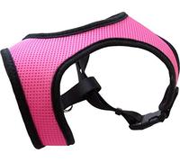 Hem and Boo Soft Mesh Harness, Medium, Pink