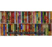 Hem assorted scents, unique combination incense sticks (20 stick x 15 Pack,300 Sticks Total)