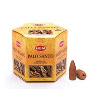HEM - Backflow Incense Cones - Hand Crafted in India (Palo Santo)…