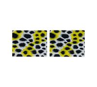 Hem Monster placemat 30x40 cm 2-pack White-yellow-black