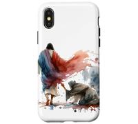 Hem of His Garment Matthew 9 20 Case for iPhone X/XS
