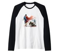 Hem of His Garment Matthew 9 20 Raglan Baseball Tee
