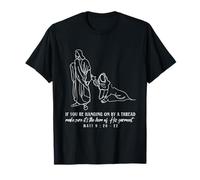 Hem of His Garment Women Touches Jesus Christian Scipture T-Shirt