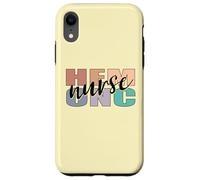 HEM-ONC NURSE NURSING HEMATOLOGY ONCOLOGY Case for iPhone XR