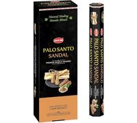 Hem Palo Santo Sandal Premium Masala Incense Sticks - 6 Packs of 15 Sticks