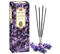 Hem Precious Lavender Incense Sticks (120 Sticks, 6 Boxes Inside) | Natural Aromatherapy Incense for Home, Yoga, Meditation, Stress Relief & Relaxation | Long Burning, Handcrafted & Low Smoke