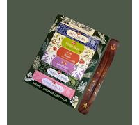 HEM Premium Masala Floral Harmony Series Incense Sticks pack of 6 (15g Each) GIFT PACK with DHS incense sticks holder…