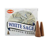 Hem White Sage Incence cones -Full Case -12 x boxes of 10