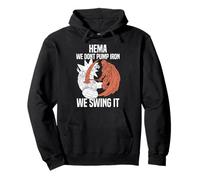 HEMA Fanatics Renaissance of Long Sword Fencing HEMA Pullover Hoodie