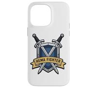 HEMA Fighter Historical European Martial Arts Sword & Shield Case for iPhone 14 Pro Max