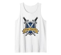 Hema Fighter Historical European Martial Arts Sword & Shield Tank Top