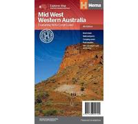 Hema Mid West Western Australia Map