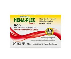 Hema-Plex, 30 Sustained Release Tablets - Nature's Plus