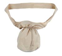 HEMAD Bag - Medieval-Larp Cotton Drawstring Bag - beige -Large Size