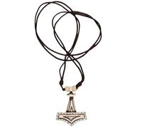 HEMAD Viking Necklace Thor's Hammer Mjölnir | Handmade from Cooking | Beige | Location: Karstorf