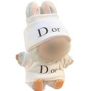 Hemaisu 2 - Piece Doll Clothes Set for La Bubu Stylish Outfit with Hat & Top for Dress to Impress Dolls (14 - 17cm)