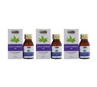 Hemani Lemon Verbena Herbal Oil 30ml Pack Of 3 |Treatment of Flu & Fevers |Strengthening Nervous System |Essential Oil & Multipurpose Oil