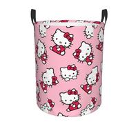 Hemasa Hello Kitty Laundry Hamper Large Storage Basket Cartoon Sanrio Girls Boys Toy Organizer (Color 10, 50 * 40)
