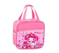 Hemasa Insulated Bag for Kids Cute Cartoon My Melody Kuromi Lunch Box Bag Color 1