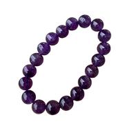 Hemasa Natural Amethyst Bracelet For Women Jewelry 10MM