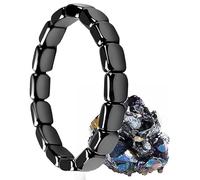 Hematite Bracelet, 2025 New Mens Bracelet, Magnetic Stone Adjustable Wristband - Inspired by Roman Generals & Viking Warriors, Restore Your Masculine Edge and Confidence (Style B)