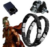 Hematite Bracelet For Men, Unlock Your Natural Edge, Sharpen Focus, Reignites Masculine Energy And Mental Clarity, Gift For Dad, Husband, Boyfriend (2)