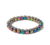 Hematite Bracelet Men, Mens Bracelets - Magnetic Bracelet, Stylish Wrist Jewelry, Natural Stone, Regain Your Innate Confidence and Motivation (Style A)