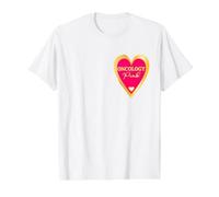 Hematology Oncology Pink Breast Cancer Value Graphic T-Shirt, Men, White, M