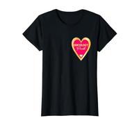 Hematology Oncology Pink Breast Cancer Value Graphic T-Shirt, Women, Black, S