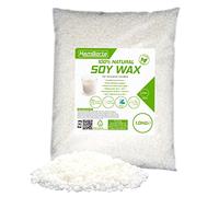 HemBorta® Soy Wax Premium Container Candle Wax 1KG, 100% Natural Vegan Friendly & Biodegradable for Candle Making