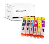 HEMEINY PGI-580 CLI-581 Empty Refillable Ink Cartridges