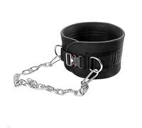 HemeraPhit Dip Belt with Chain Body Building Weight Lifting Weight Belt (Metal Buckle)
