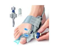 HEMEXS Bunion Corrector Big Toe Straightener for Women & Men - Adjustable Splint for Hallux Valgus, Bunion Relief & Pain Alignment - Day & Night Wear (Left/Right Foot)