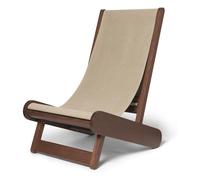 Hemi lounge chair Brown one size