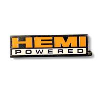 HEMI Powered Enamel Lapel Pin - Classic Dodge Mopar Muscle Car Badge | 1.5" Collectible | Made in USA