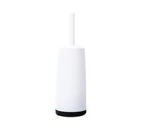 Hemio Betty Toilet Brush Holder Freestanding Household Bathroom Plastic Toilet Brush Set Creative Long Handle No Dead Spot Soft Hair Washing Toilet Brush Holder Strong Strong Strong, White, One Size