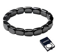 Hemios Hematite Bracelet, Hemios Hematite Bracelet, Inspired by Roman Generals & Viking Warriors, Daily Wear Connects Energy Field to Naturally Boost Metabolism, Restore Confidence & Edge (1 PC)