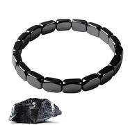 Hemios Hematite Bracelet Men, Hemios Hematite Bracelet, Bead Bracelet Men, Reclaim Your Edge & Confidence, Adjustable Elastic Stretch (1PC)