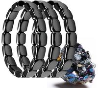 Hemios Hematite Bracelet Men, Hemys Hematite Bracelet for Men, Regain Your Innate Confidence and Motivation, Be Focused, Strong, and Ready to Take on Anything, Gifts for Dad, Husband, Boyfriend (3)
