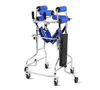 Hemiplegia Rehabilitation Standing e Adult Walker for Seniors - Adjustable Height Walking Aid for The Disabled