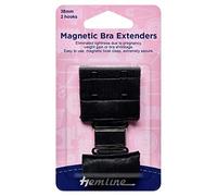Hemline 38mm Magnetic Bra Extender Blk H777.38.B