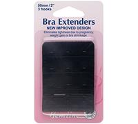 Hemline Storage Box - 50mm, 3 Hook, Buckle Closure - Black