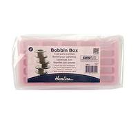 Hemline Bobbin Storage Box Plastic - Holds 25 Spools
