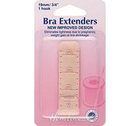 Hemline Bra Back Extenders Nude
