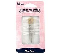 Hemline Double Eye Tapestry Needles Size 14-18