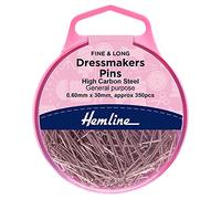 Hemline Dressmakers Fine Long Pins 30mm, pk of 25g