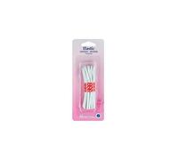 Hemline General Purpose Braided Elastic - 3mm x 5m White Durable Polyester Elastic for Sewing, Swimwear, and Casting Applications, Strong and Hardwearing