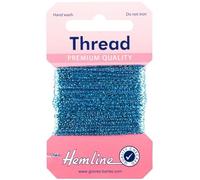 Hemline Glitter Sewing/Craft Thread (10m) Sky Blue