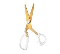Dressmaking Scissors: Acrylic Handle: 20cm/8in: Brushed Gold
